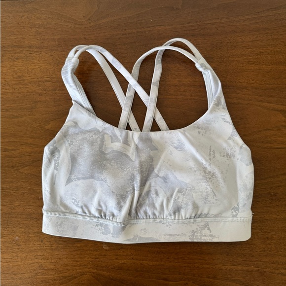 Lululemon Size 4 Energy Bra (White) - Picture 2 of 3